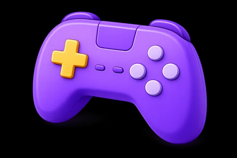 Mando de videojuegos.
